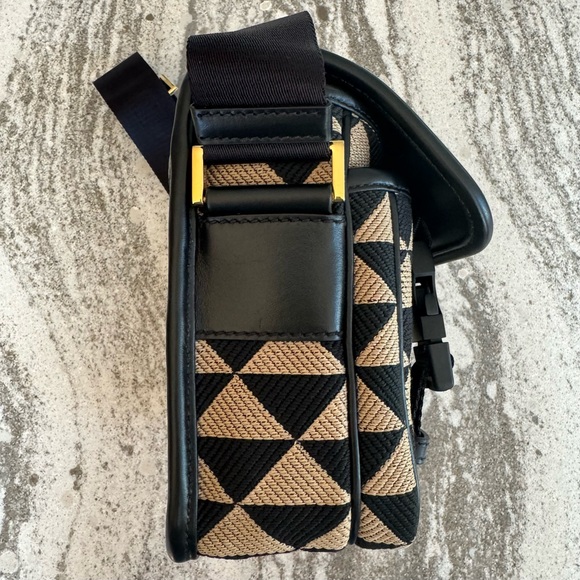 Prada Symbole Embroidered fabric/leather bag - Picture 5 of 16